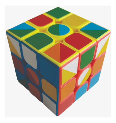 Cubo Mágico Moyu Meilong 3x3 Isósceles Crazy Colored