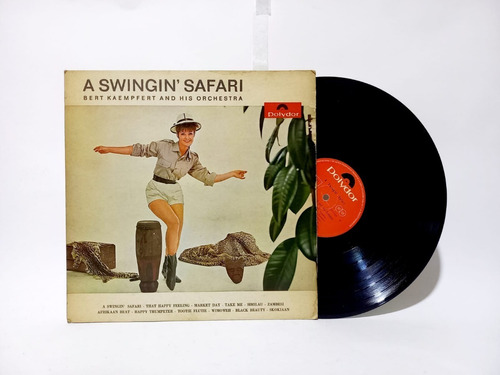 Disco Lp Bert Kaempfert / A Swingin Safari