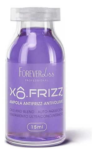 Ampola Anti Frizz E Anti Volume Forever Liss 15ml Xô Frizz