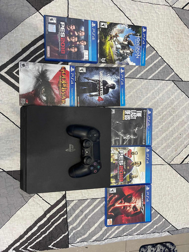 Play Station 4 500gb Con 7 Juegos