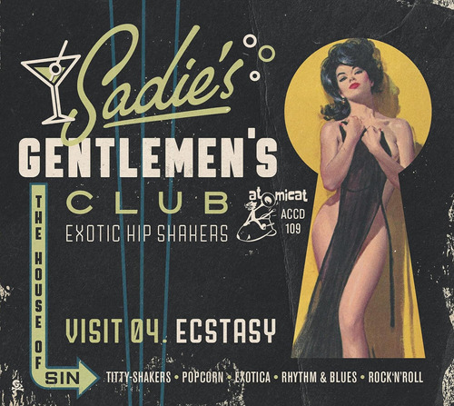 Cd: Sadie S Gentlemen S Club V4: Éxtasis (varios Artistas)
