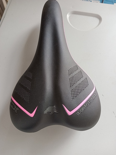 Asiento Venzo Gx Bici Mtb Negro 26.5 Cm 14.5 Cm