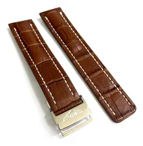Comprar Pulseira Relógio Couro Para A Marca Breitling Chronomat