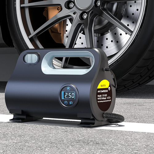Bomba De Aire Eléctrica Genérica Para Coche, Inflador De