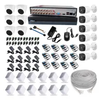 Comprar Kit Cámaras Seguridad Cctv Dahua Dvr 16ch + 12 Camaras 1080p
