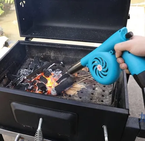 Fuelle Eléctrico Chimenea, Ventilador De Barbacoa, Ven...