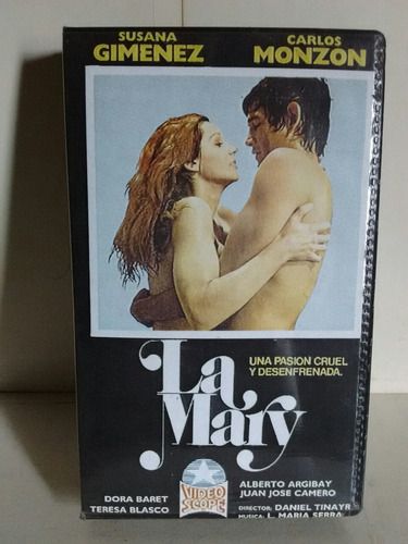 La Mary - Susana Gimenez / Carlos Monzon / Tinayre En Vhs