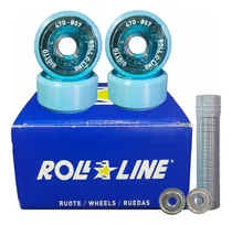 Comprar 4 Ruedas Roll Line Giotto + 8 Rulemanes Nacionales 627