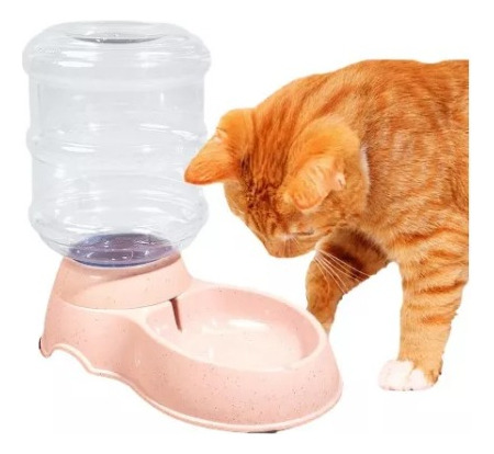 Dispensador De Agua Comida Para Mascotas Perros Y Gatos