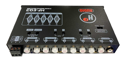 Imagen 4 de 6 de Ecualizador Paramétrico 5 Bandas Y Epicentro Hf Audio Hfeq3