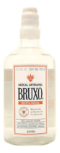 Pack De 6 Mezcal Bruxo Receta Inicial 750 Ml