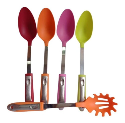 Utencilios De Cocina Cucharon Distintos Colores 100%original