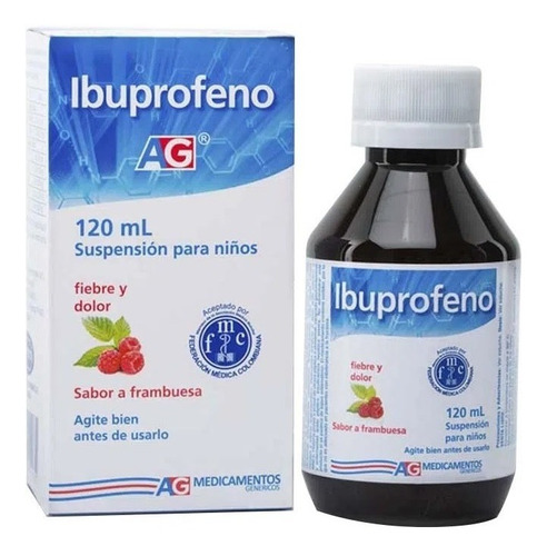 Ibuprofeno 100 Mg Suspensión Oral Niños - mL a $93