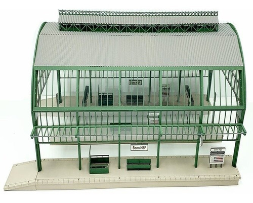 Imagen 5 de 5 de Nico Estacion Bonn Pintada Miniature World H0 (mntw 02)