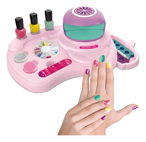 Kit De Maquillaje Belleza De Uñas Regalo Juguetes Para Niñas