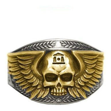 Calavera En Forma De Anillo De La Guardia Imperial O Astra M