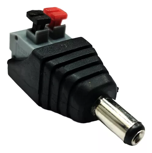 Conector National 12V 2.1mm macho