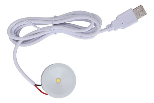 Mini 2 Juegos De Led Usb Redondos De 5 V, 1 W, Para El Cuida