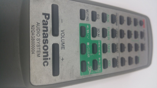 Controle Som Panasonic Sa-ak27 (usado ) (Usado)