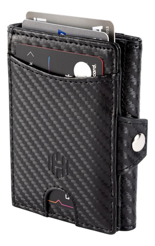 Billetera Hombre 100%cuero Hardley Tarjetero Proteccion Rfid