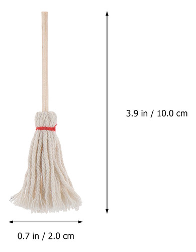 Adorno Doméstico Con Escena En Miniatura De House Mops 1:12