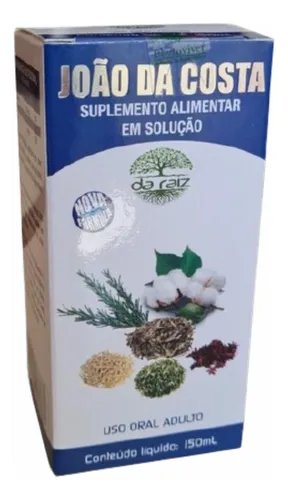 comprar João Da Costa 150ml Da Raiz Sabor Sem Sabor Específico