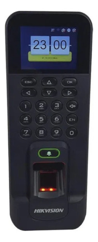Controle De Acesso Leitor Biométrico Hikvision Ds-k1t804bef