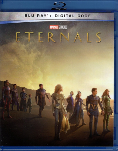 Eternals Marvel Angelina Jolie Pelicula Blu-ray