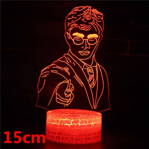 Lampara De Harry Potter 3d Led