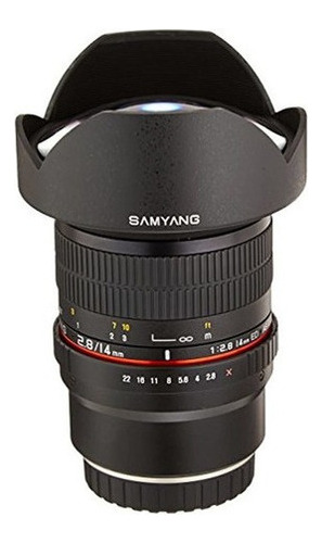 Samyang Sy14mfx 14 Mm F28 Ultra Wide Lens Para Fuji X Mount