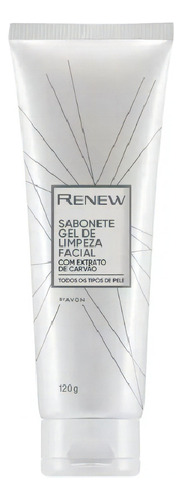 Sabonete Gel De Limpeza Facial Renew Avon 120g Kit 2 Un Tipo de pele Todo tipo de pele