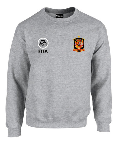 Buzo Saco Crewneck Seleccion España Fc Fifa Ea Sport