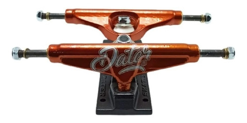 Imagen 2 de 6 de Trucks Para Skate Dater Full Color Ladrillo 139mm