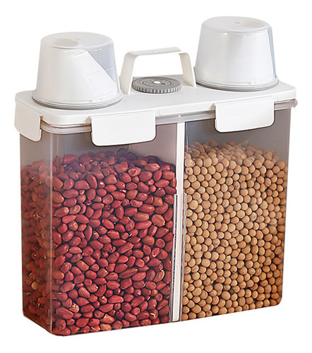 Recipiente Hermético Grande Para Arroz, Contenedor De Cereal