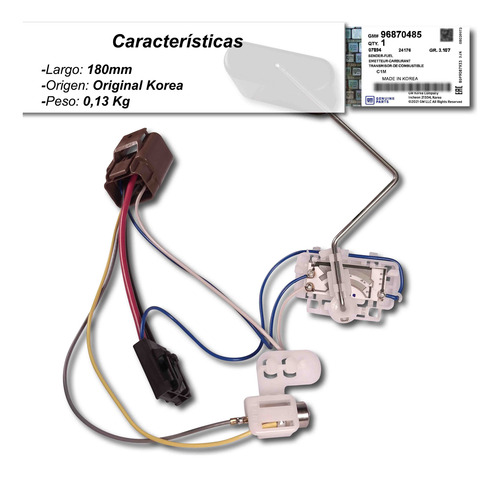Flotante Bomba Gasolina Optra 2005 2006 2007 Limited Desing