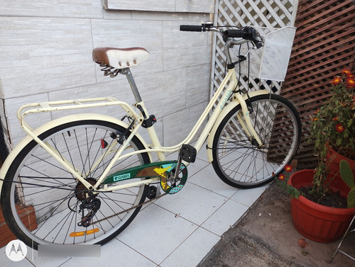 Bicicleta Paseo Femenina Verado Lady R Apoyo Cambios Shimano