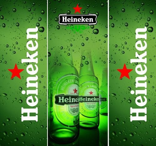 Imagem 1 de 2 de Adesivo Geladeira Envelopamento Cerveja Heineken 