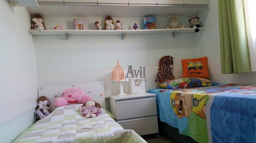 Imagem 2 de 15 de Apartamento Com 2 Dormitórios À Venda, 46 M² Por R$ 275.000,00 - Vila Carrão - São Paulo/sp - Av4808