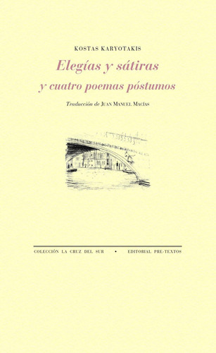 Libro Elegías Y Sátiras Y Cuatro Poemas Póstumos