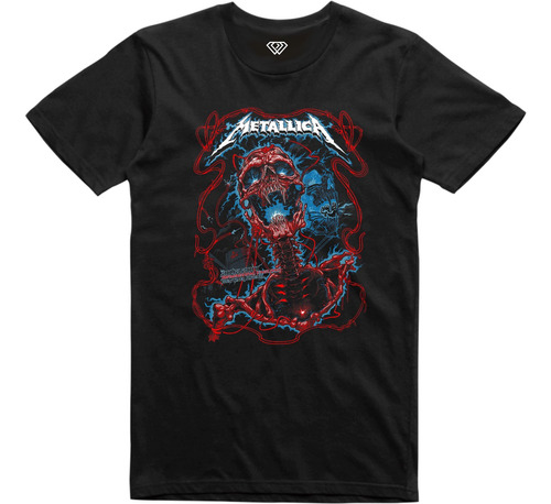 Playera T-shirt Rock Heavy Banda Metallica 27