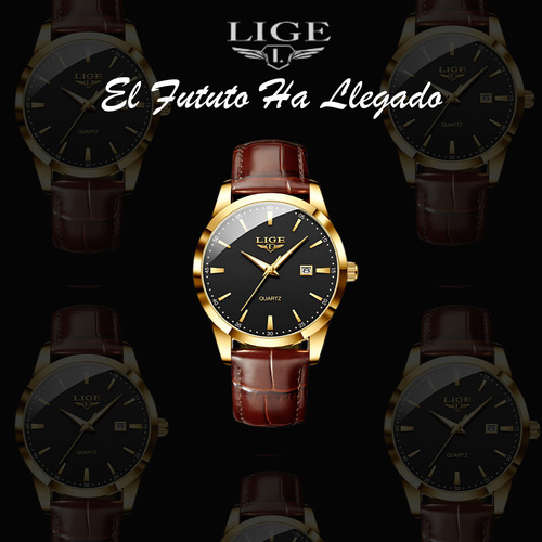 Reloj Casual Para Hombre Lige Correa Ajustable