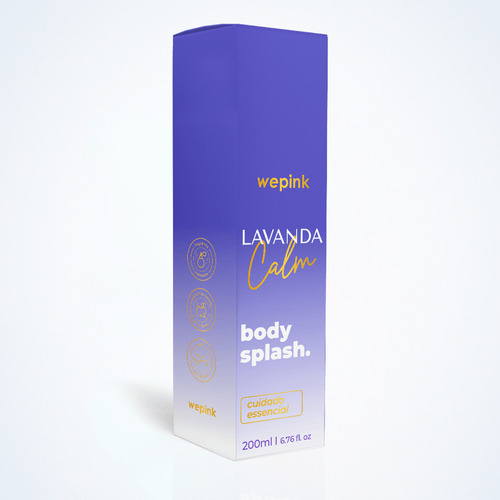 Perfume Lavanda Calm Body Splash Colônia 200ml Wepink