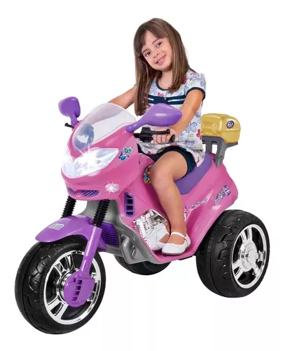 Moto Eletrica Infantil Princesas