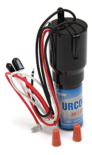 Supco Urc0410 Condensador De Arranque Por Relé 3-n-1 Para R