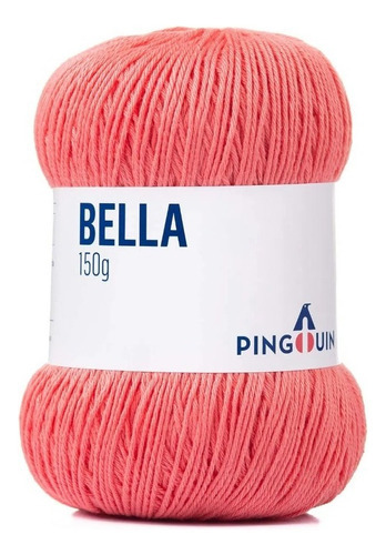 Fio/linha Algodão Pingouin Bella 405m 150g (tex 370) Cor Geranio - 1322