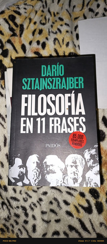 Filosofía En 11 Frases. Darío Sztajszrajber. (Usado)