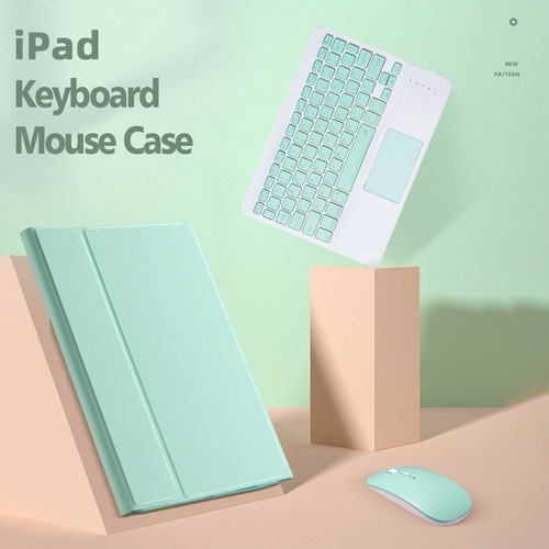 S Funda For iPad Air 4 10.9 A2325 A2316 Teclado Con Mouse Ñ