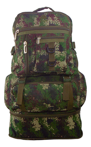 Maleta Tactica Militar Camuflada Viajero Camping