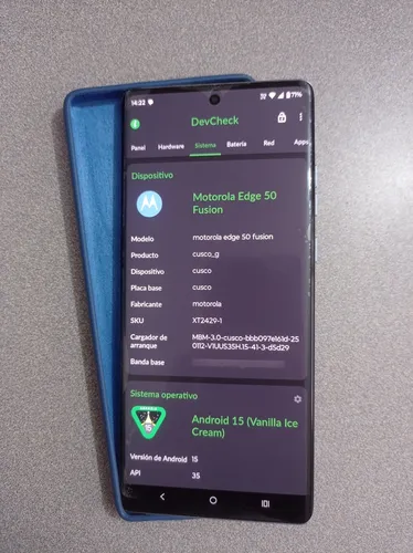 Motorola Edge 50 Fusion 256gb 8gb Ram 5g Usado 4meses (Usado)