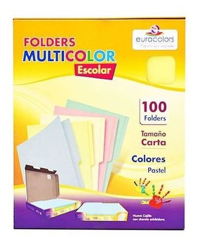 Folder/carpeta Tam. Carta Color Crema C/100